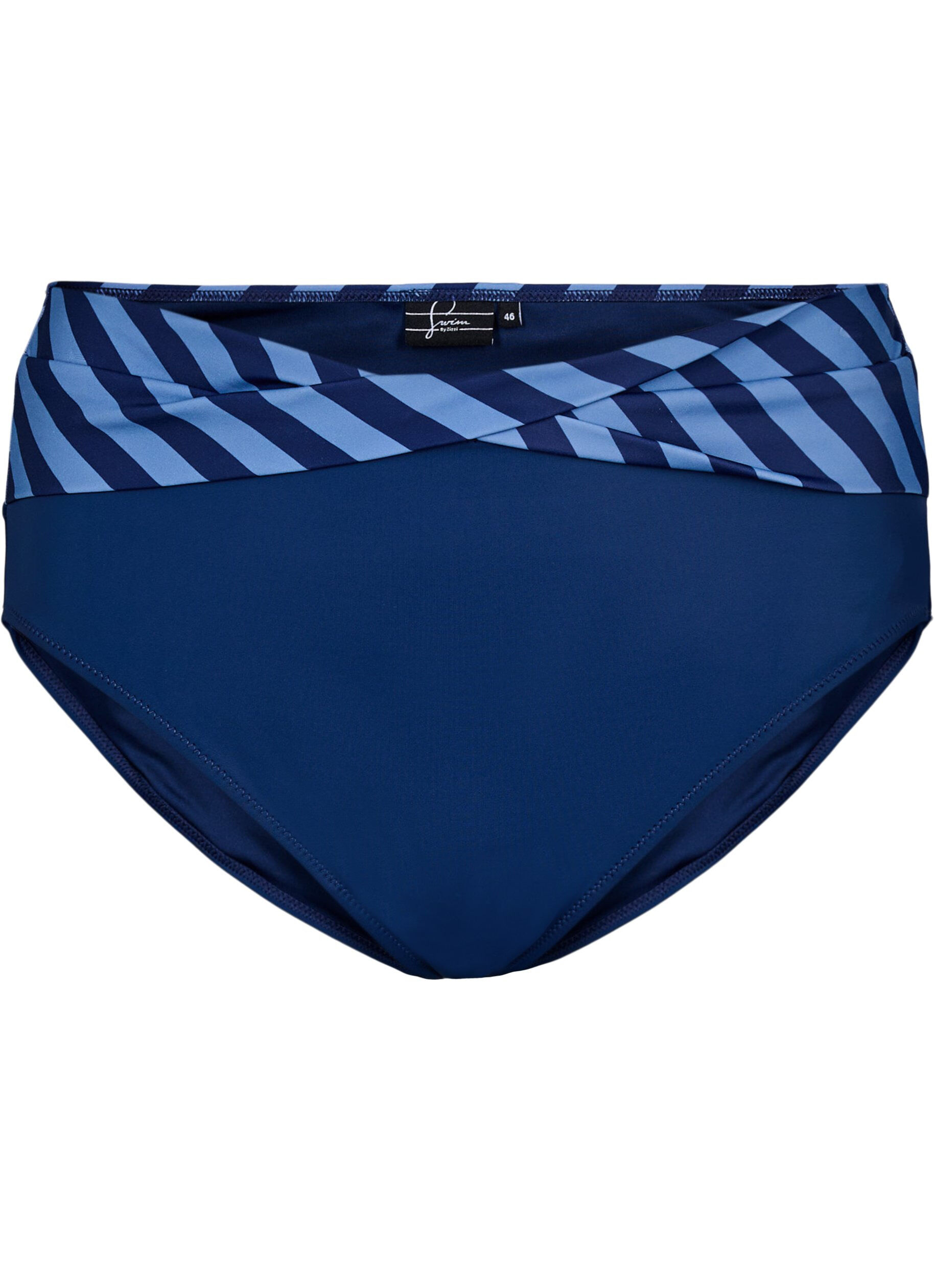 Figi damskie od bikini z detalem kopertowym