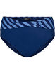 Figi damskie od bikini z detalem kopertowym, Niebieskie, Packshot image number 0