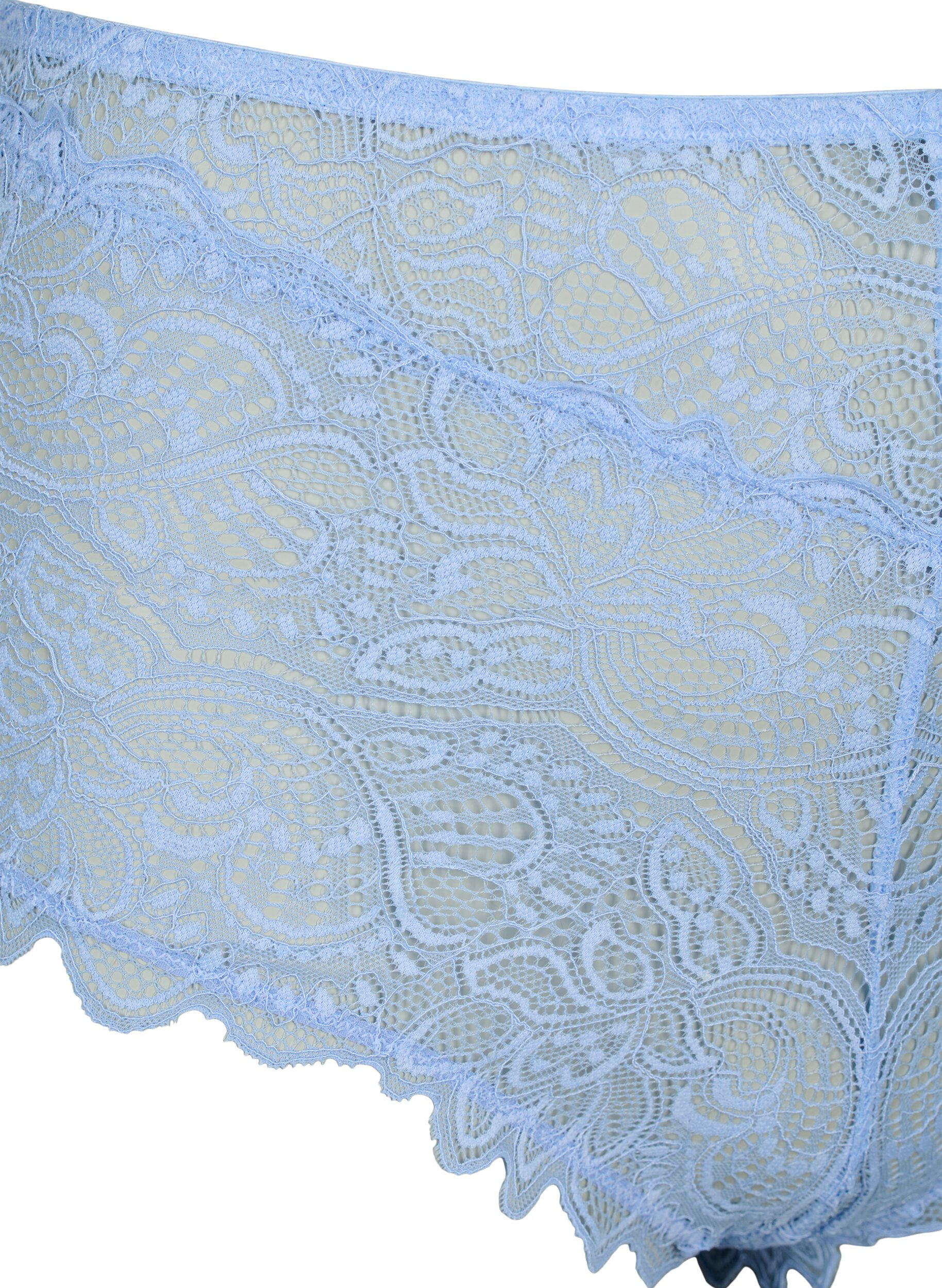 Zizzi Koronkowe biodr&oacute;wki z regularna talia, Serenity, Packshot image number 2