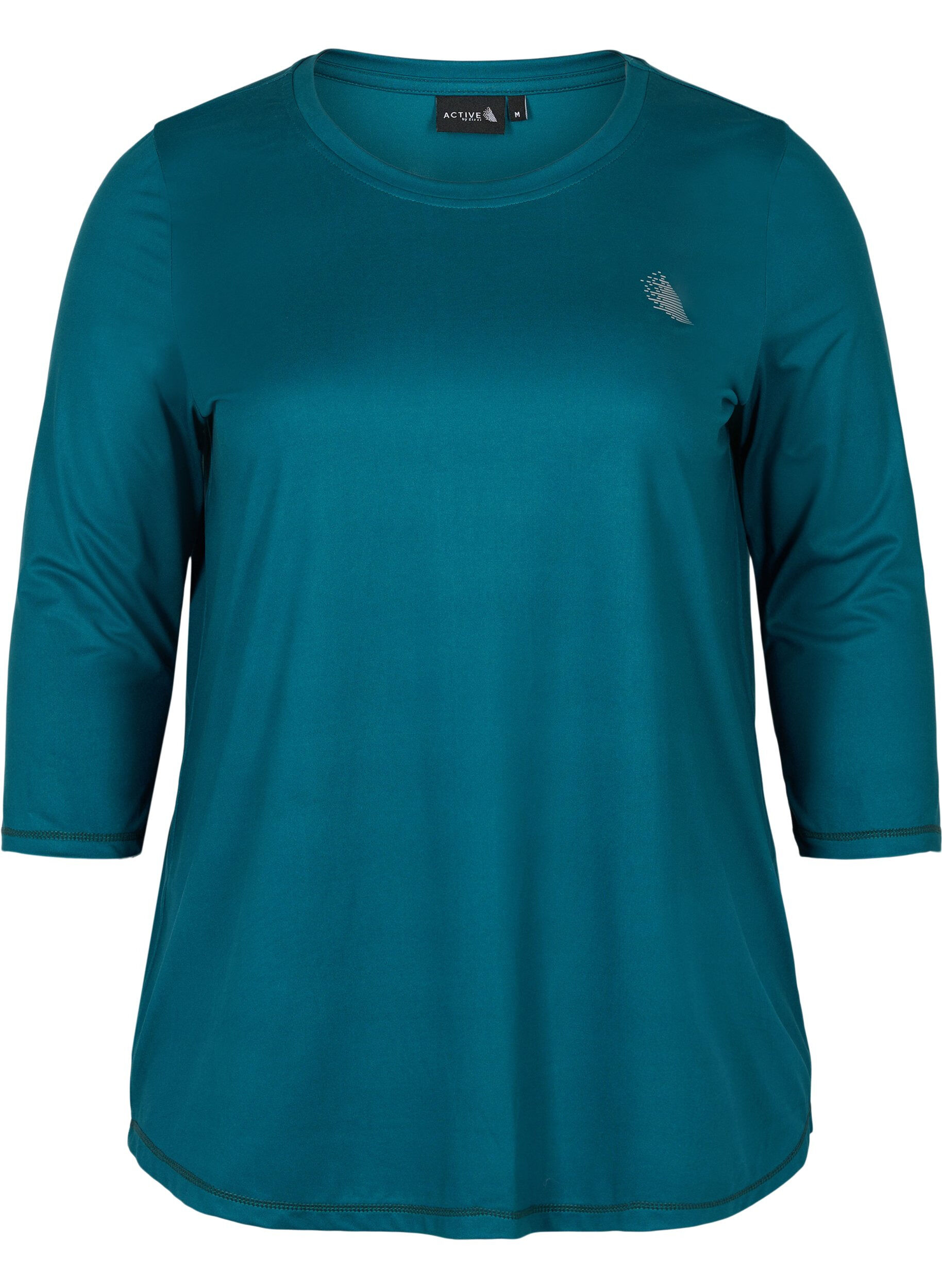 Sportowy top z rekawami 3/4