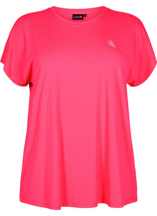 Koszulka treningowa z krótkim rekawem, Neon Diva Pink, Packshot image number 0