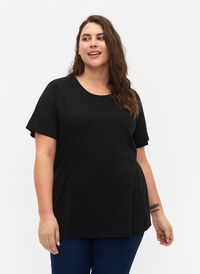 FLASH – 2-pack koszulki z okraglym dekoltem, Black/Black, Model