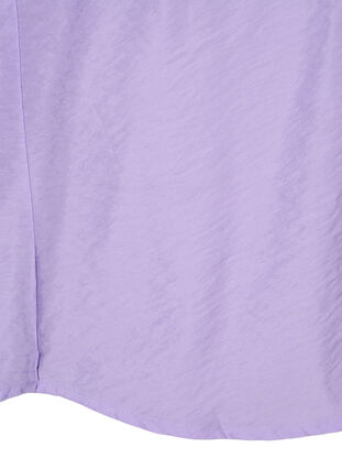 Wiskozowa bluzka z krótkim rekawem, Violet Tulip, Packshot image number 3