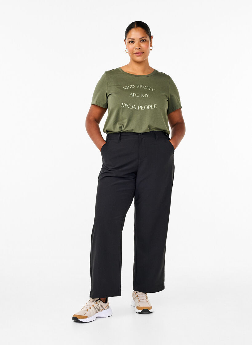 T-shirt z motywem, Thyme w. Kind People, Model image number 2