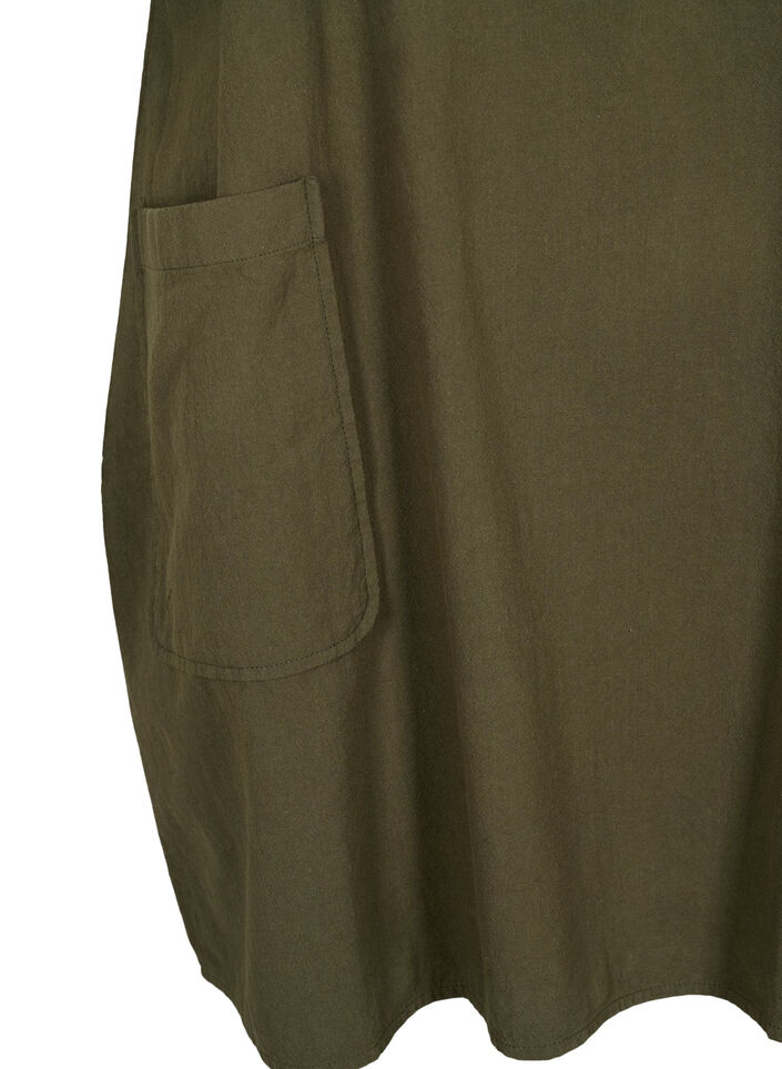 Flash - Bawelniana tunika z krótkim rekawem, Forest Night, Packshot image number 3