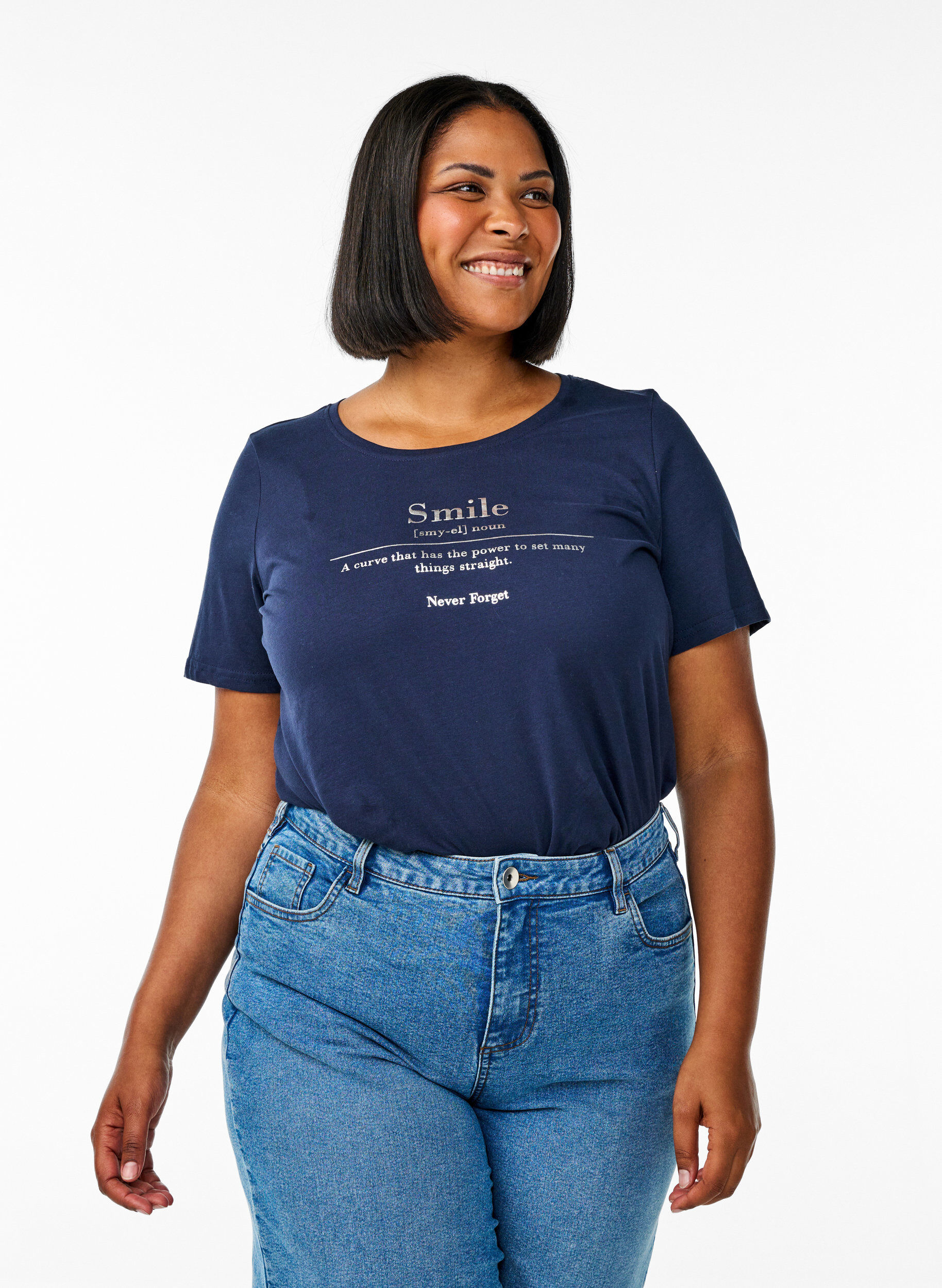 FLASH - T-shirt z nadrukiem, Niebieskie, Model