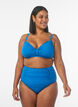 D&oacute;l bikini z wysokim stanem, Niebieskie, Model image number 0