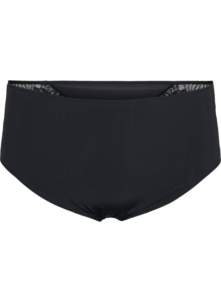 Podtrzymaj biust – Figi z koronka, Black, Packshot image number 0