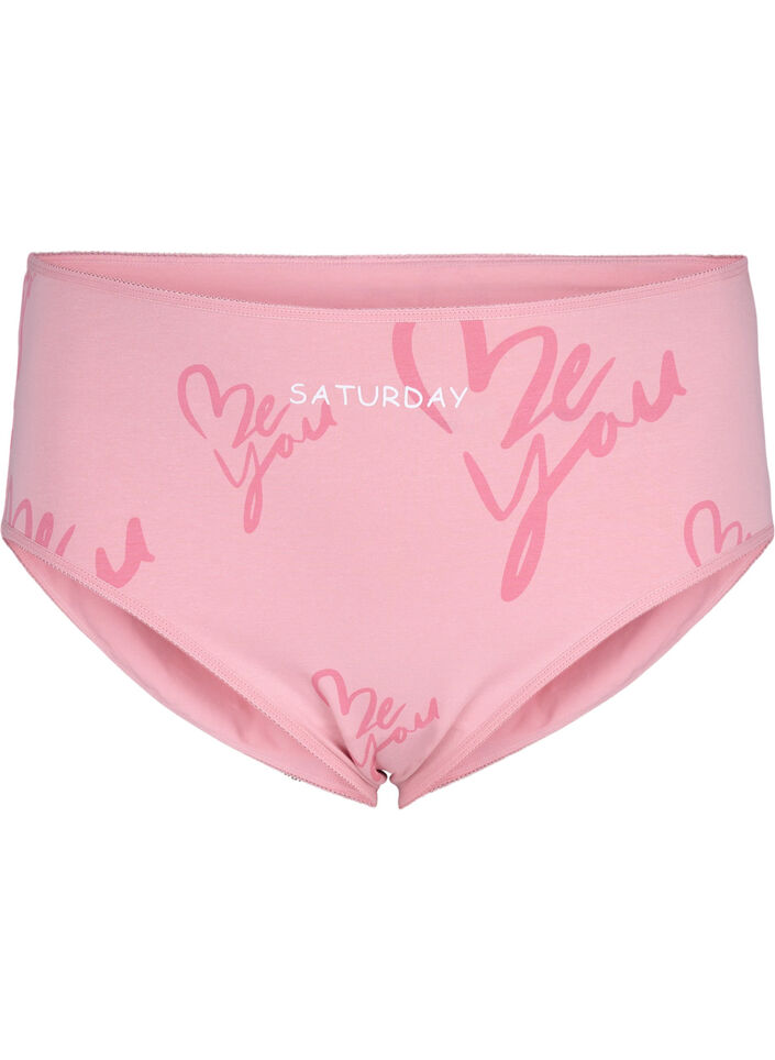  Figi damskie 7-pack z regularnym stanem, Fioletowy, Packshot image number 3