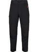 Hiking trousers with removable legs, Black, Packshot image number 0