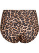 Dól od bikini z wysokim stanem i nadrukiem w panterke, Leopard Print, Packshot image number 1