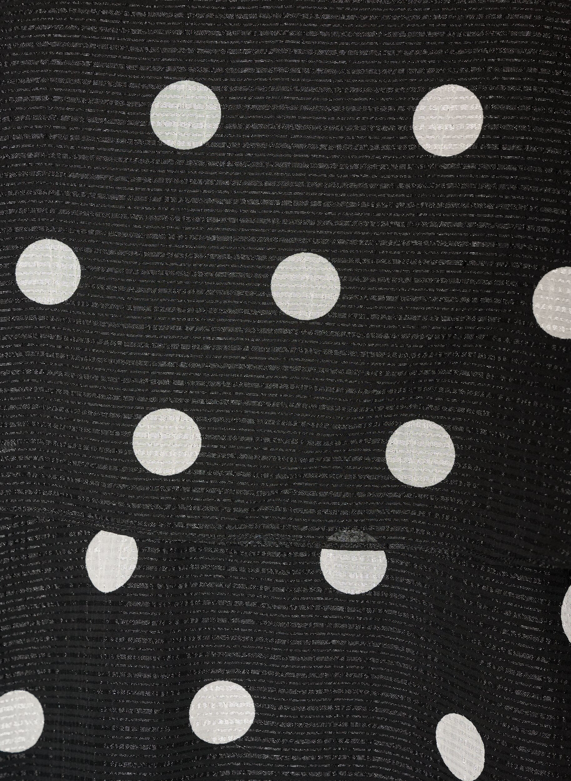 ZizziSukienka warstwowa z falbankami i ramiaczkami typu spaghetti, Czarne, Packshot image number 2