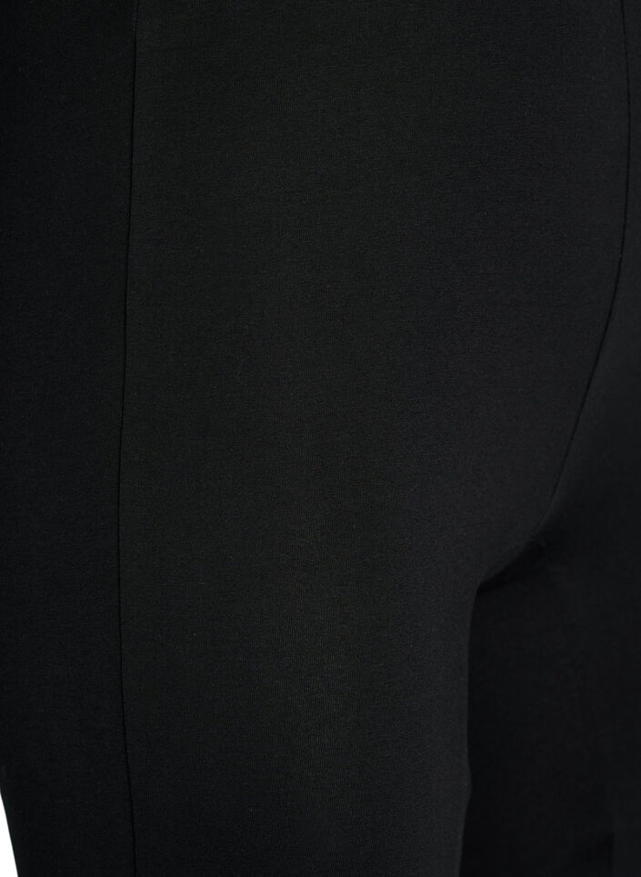 Bawelniane majtki z dlugimi nogawkami, Czarne, Packshot image number 2