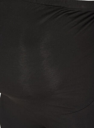 Bawelniane legginsy ciazowe, Black, Packshot image number 2