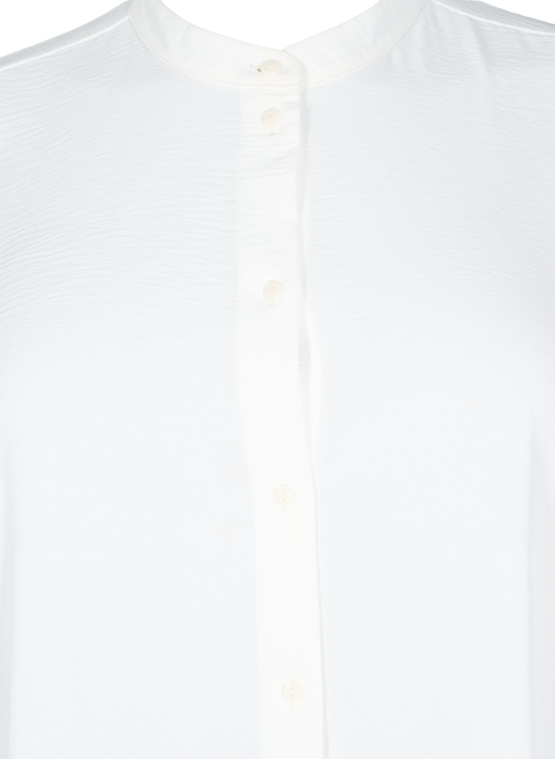 ZizziTunika z rekawem 3/4, Biały, Packshot image number 2