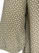 Bluzka z wiskozy w krate z 3/4-sleeves, Zielony, Packshot image number 3