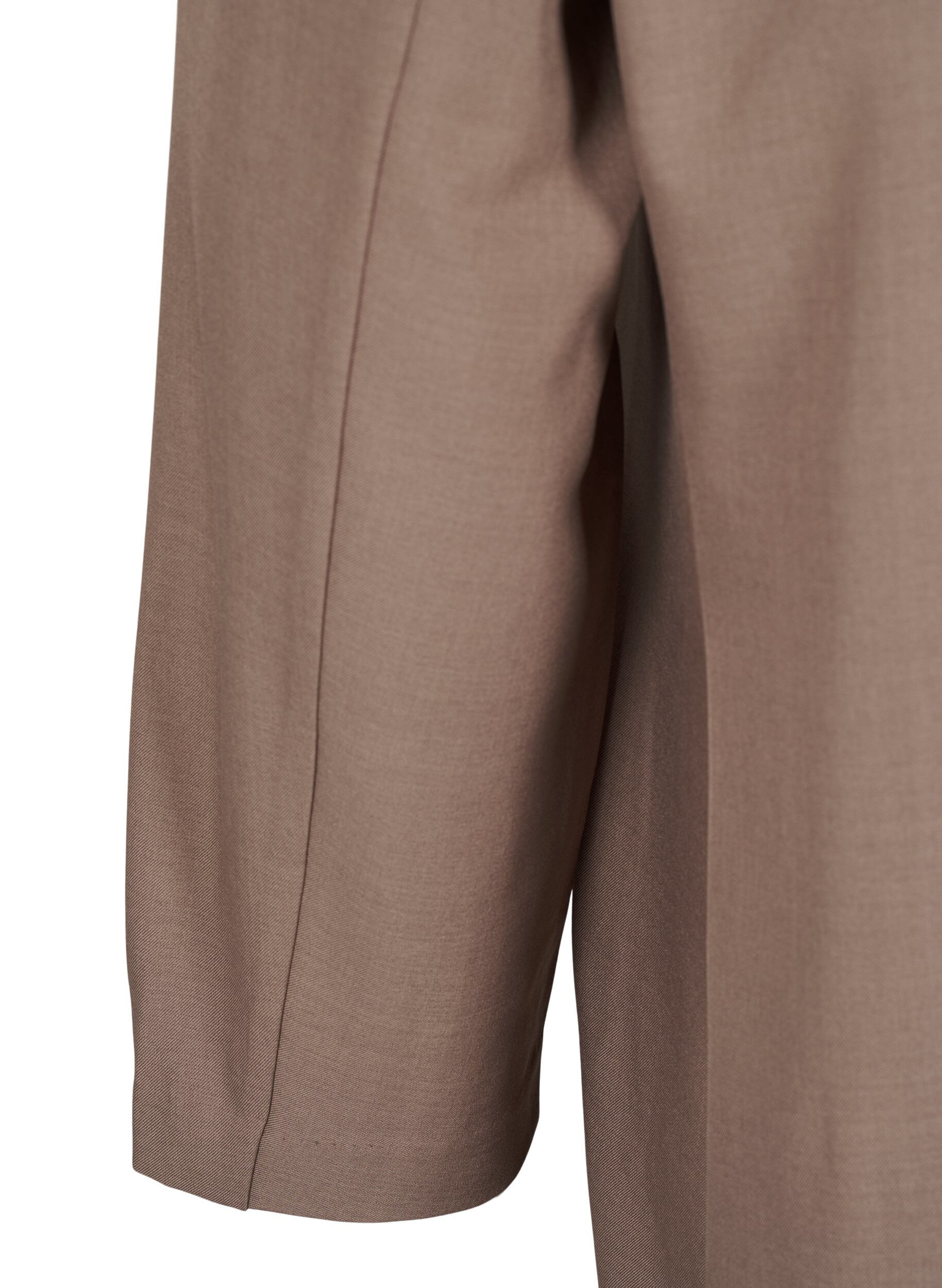 Zizzi Dwurzedowa sukienka zakietowa, Walnut, Packshot image number 3