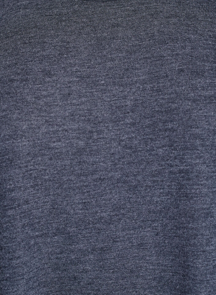 Flash &ndash; bluzka dresowa z rekawami 3/4, Ciemnoszary, Packshot image number 2