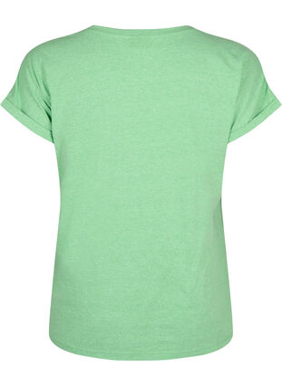 Bawelniant T-shirt w neonowym kolorze, Neon Green, Packshot image number 1