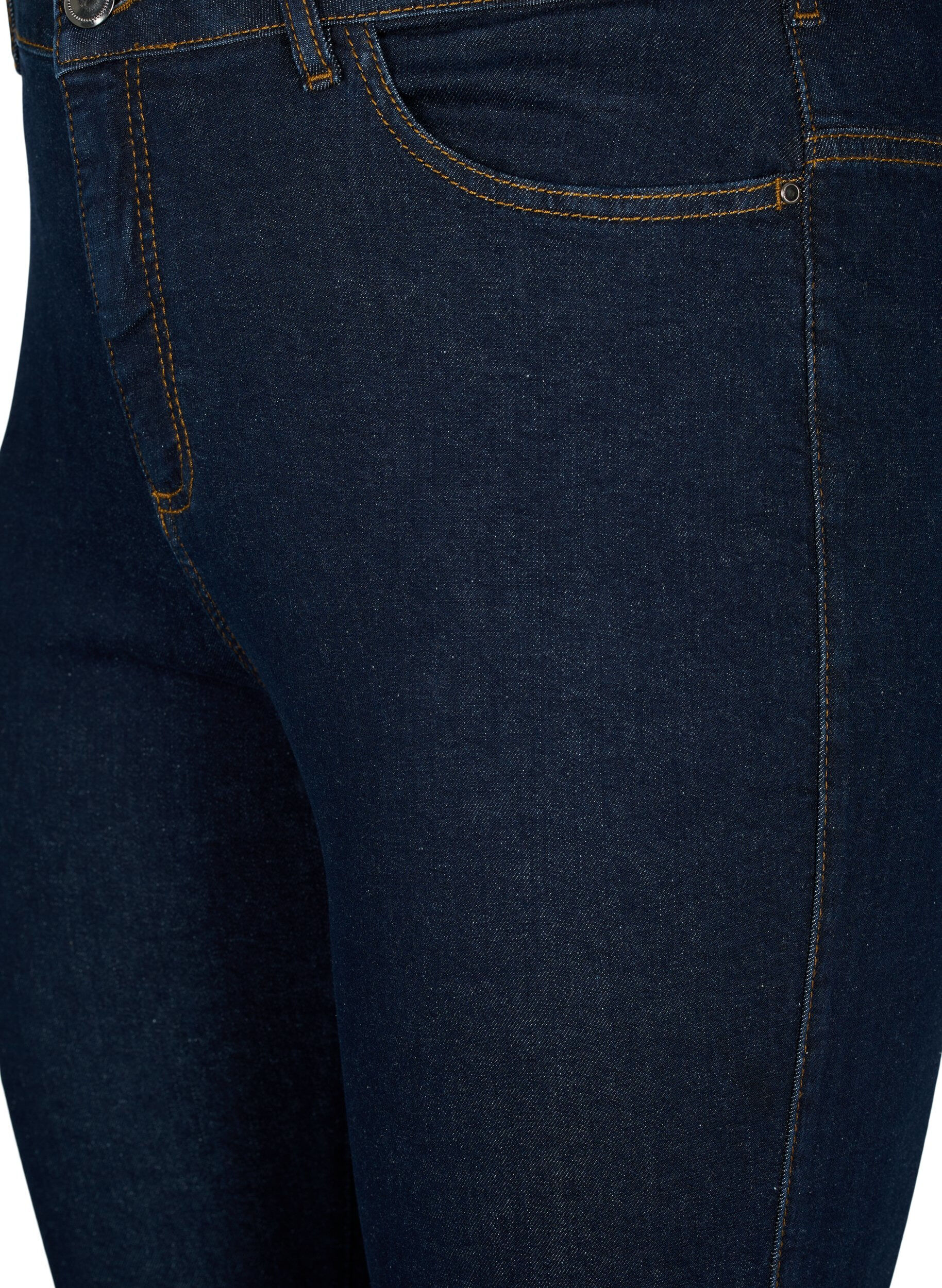 Zizzi  Jeansy typu bootcut Ellen z wysokim stanem, Niebieskie, Packshot image number 2