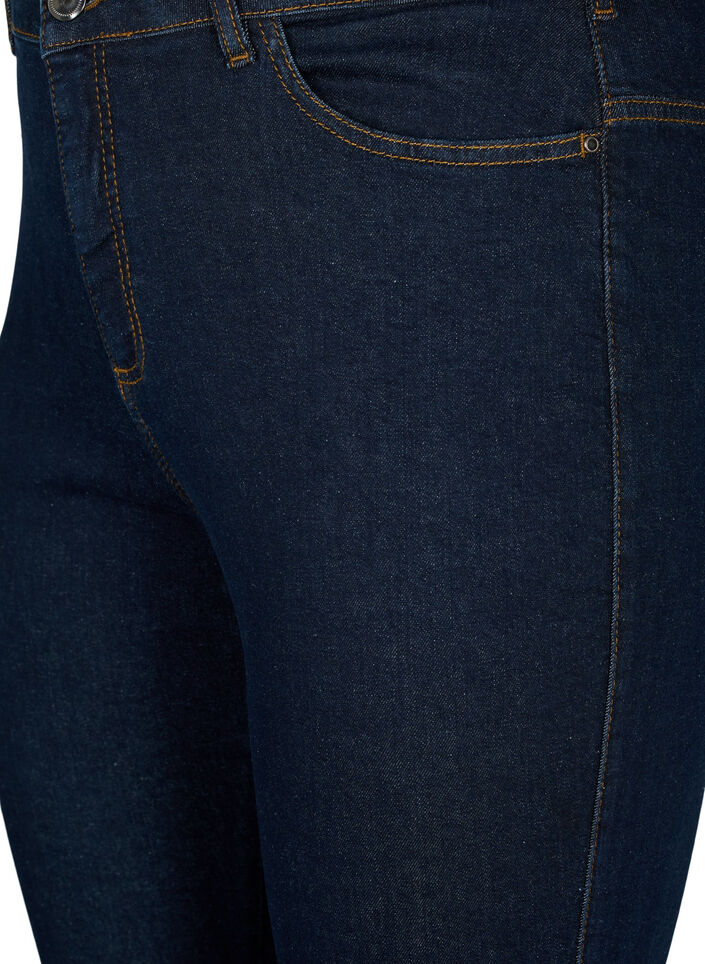 Jeansy typu bootcut Ellen z wysokim stanem, Niebieskie, Packshot image number 2