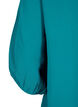 Bluzka z marszczeniem i rekawami 3/4, Deep Lake, Packshot image number 3