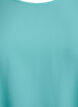 Bluzka z kr&oacute;tkim rekawem i okraglym dekoltem, Niebieskie, Packshot image number 2