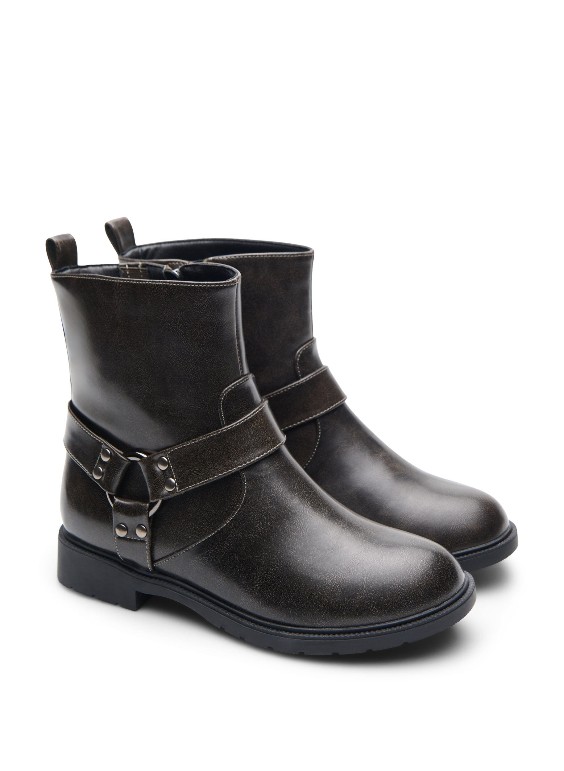 ZizziNiskie buty motocyklowe, Brązowy, Packshot image number 1