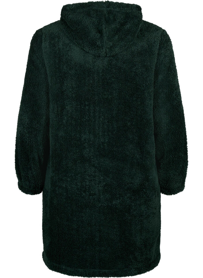 Pluszowa sukienka z kapturem, Scarab, Packshot image number 1