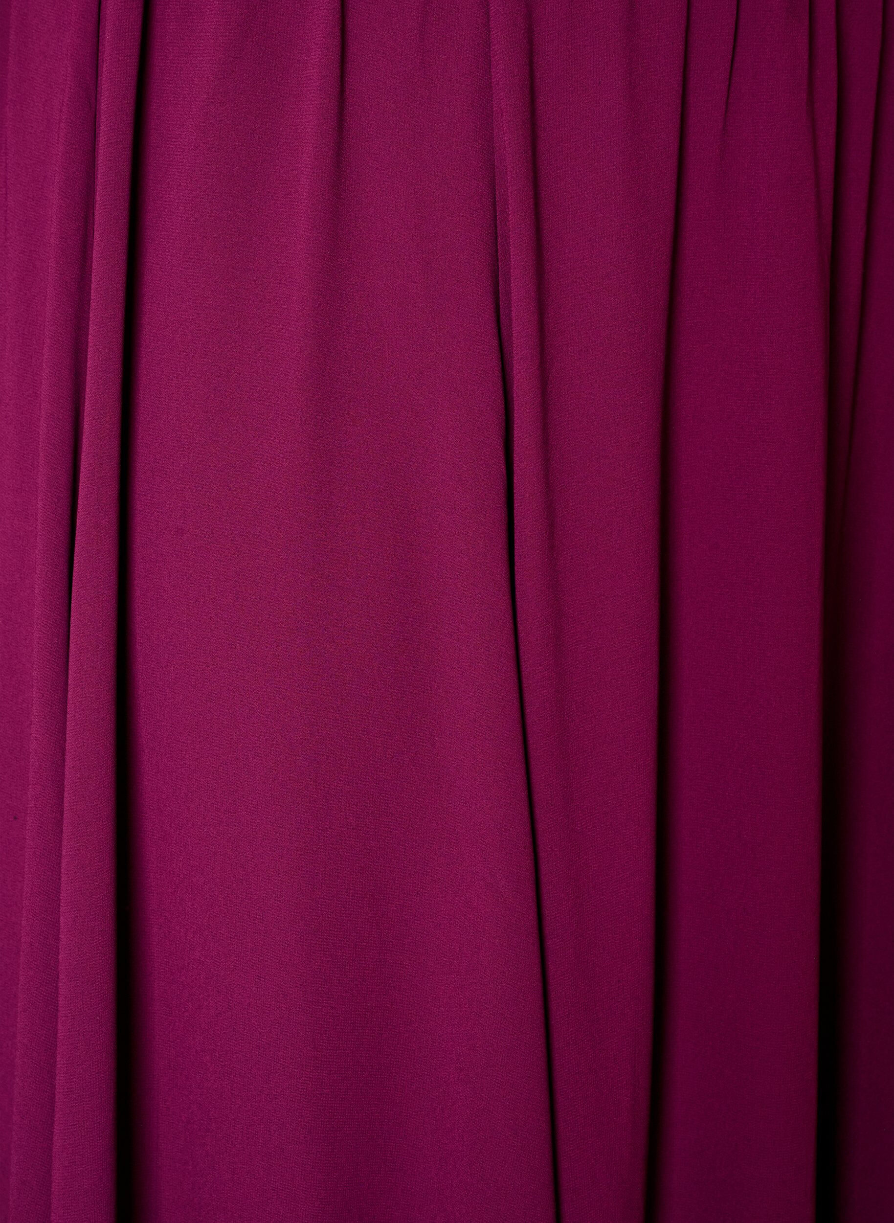 ZizziTrapezowa sp&oacute;dnica midi, Fioletowy, Packshot image number 2