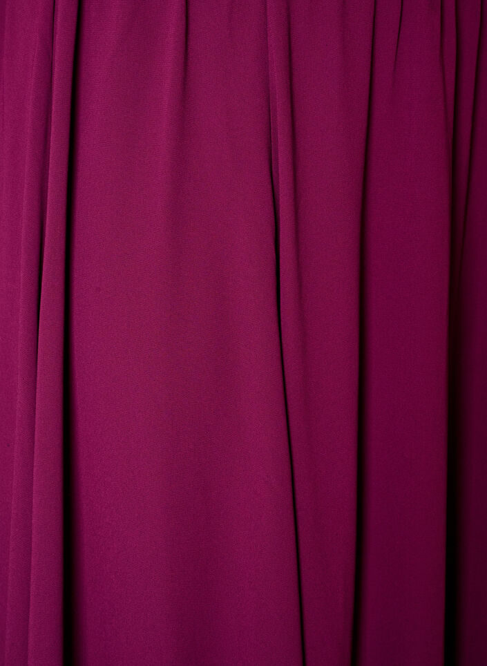 Trapezowa sp&oacute;dnica midi, Fioletowy, Packshot image number 2