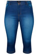 Amy capri jeans z wysokim stanem i bardzo dopasowanym krojem, Niebieskie, Packshot image number 0
