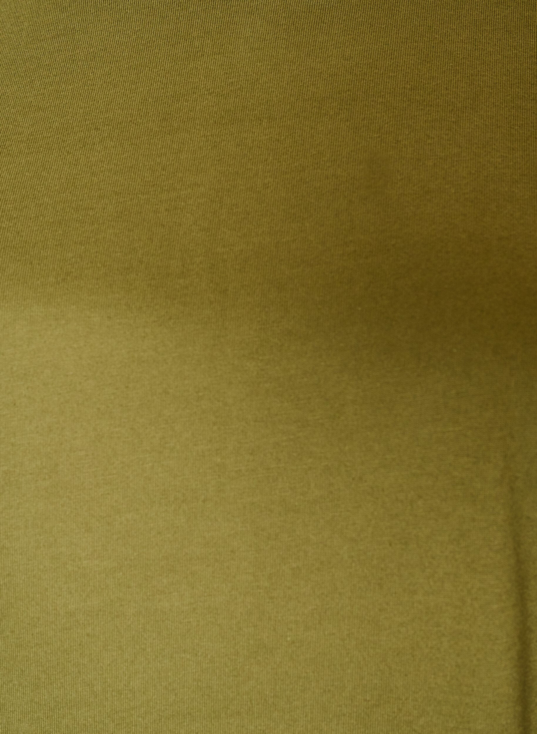 ZizziT-shirt z drapowaniem, Zielony, Packshot image number 2