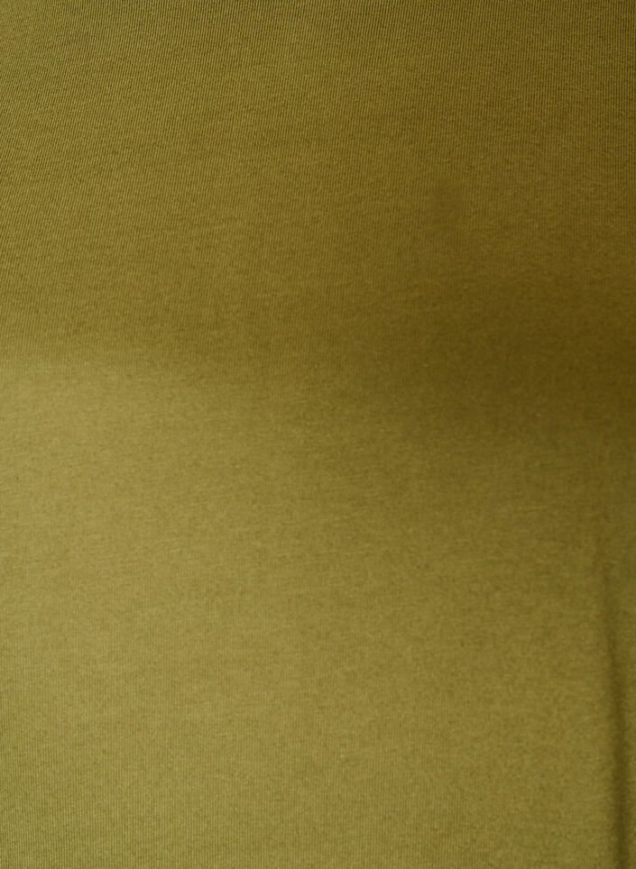 T-shirt z drapowaniem, Zielony, Packshot image number 2