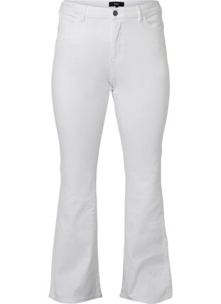  Jeansy typu bootcut Ellen z wysokim stanem, White, Packshot image number 0