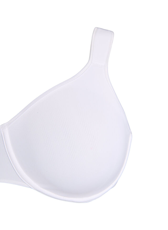 Biustonosz typu minimizer z wyscielanymi ramiaczkami, Biały, Packshot image number 2