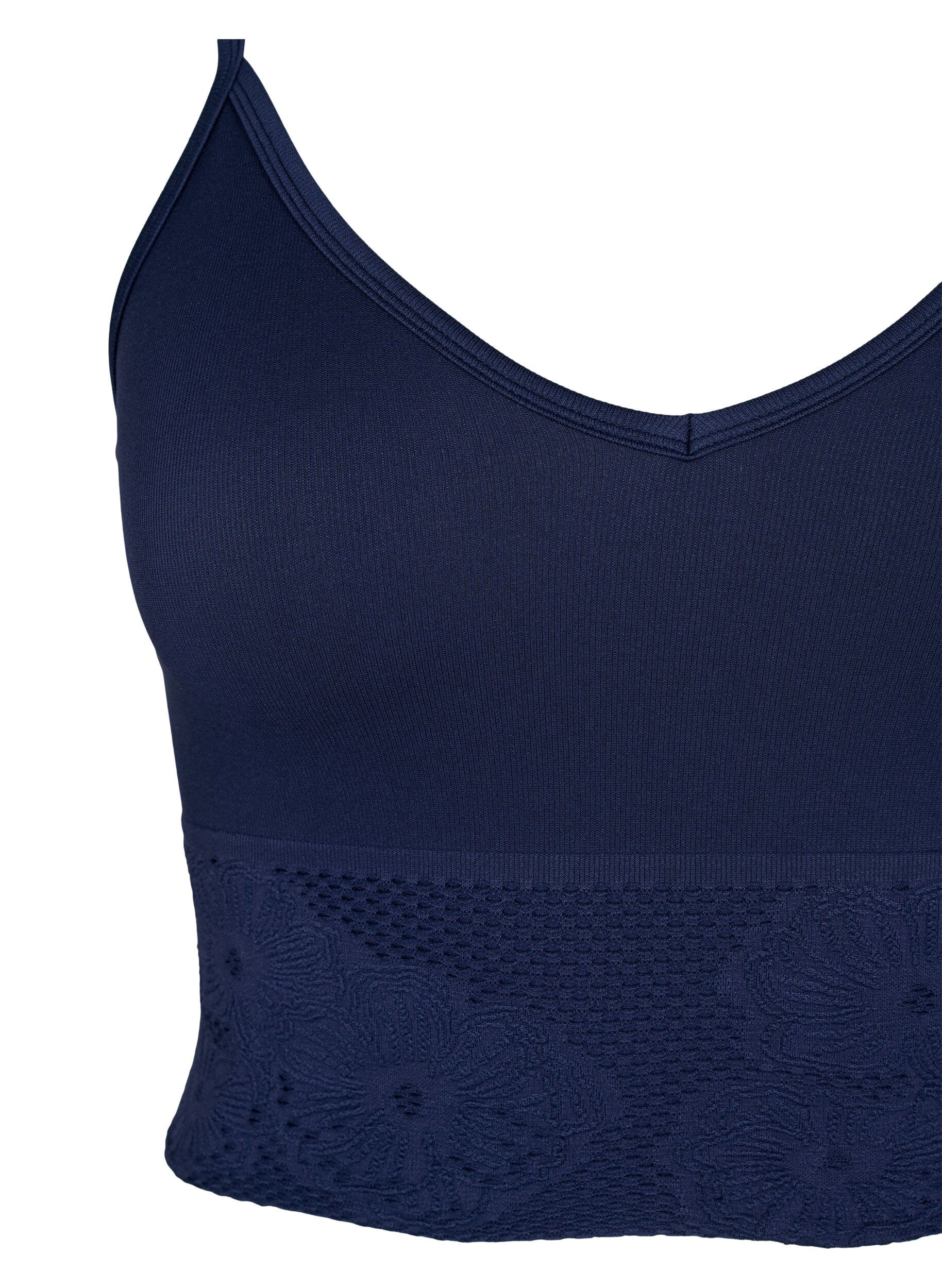 Zizzi Bezszwowy biustonosz, Peacoat ASS, Packshot image number 2