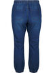Jeansowe joggery z kieszeniami, Niebieskie, Packshot image number 1