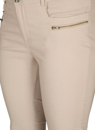 Dopasowane spodnie capri z mieszanki wiskozy, Pure Cashmere, Packshot image number 2