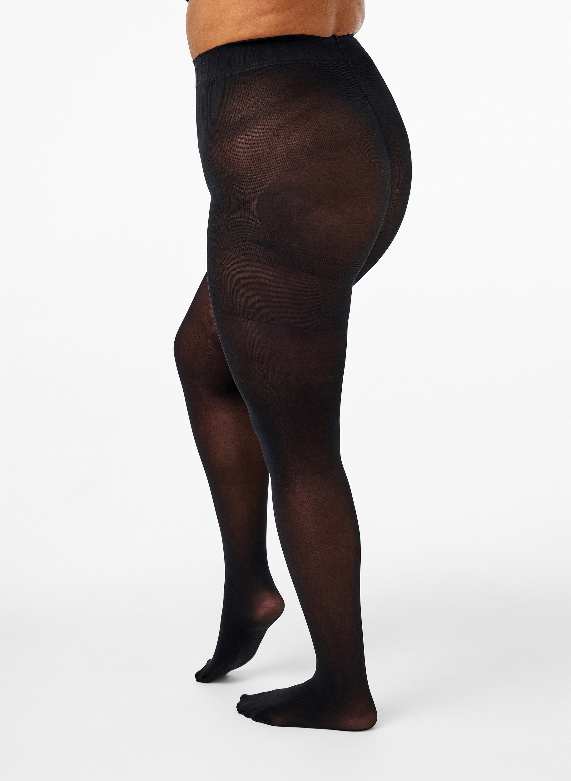 ZizziModelujace sylwetke rajstopy 60 den z&nbsp;efektem push&nbsp;up, Czarne, Model image number 2