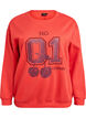Bluza z motywem z przodu, Czerwony, Packshot image number 0