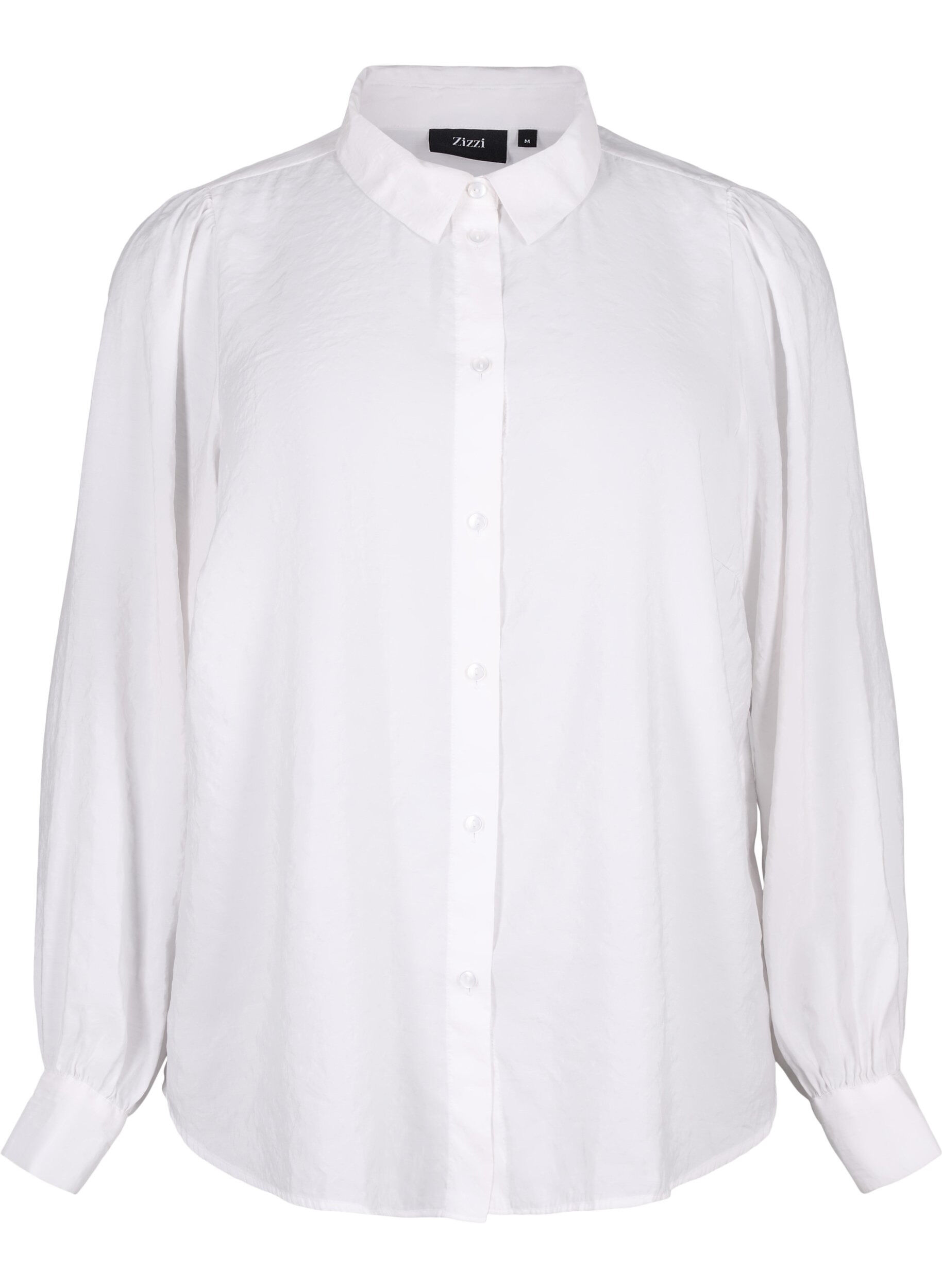 ZizziKoszula z dlugim rekawem z modalu TENCEL&trade;, Bright White, Packshot image number 0
