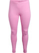 Legginsy basic z wiskozy, R&oacute;żowy, Packshot image number 0