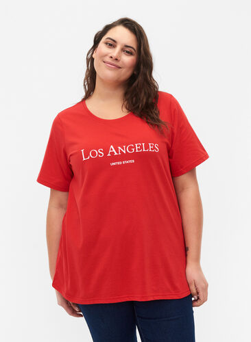 FLASH – koszulka z motywem, High Risk Red, Model image number 0