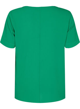 Bluzka z krótkim rekawem i dekoltem w serek, Jolly Green, Packshot image number 1