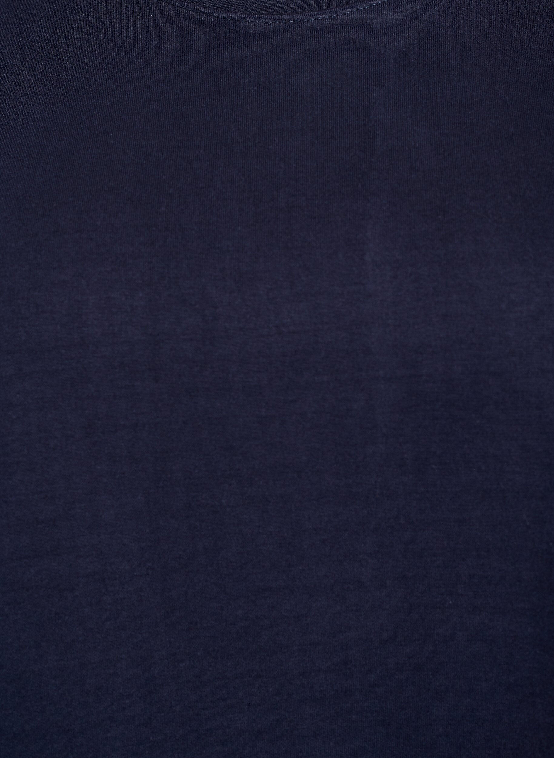 Zizzi Bluza z okraglym dekoltem, Niebieskie, Packshot image number 2