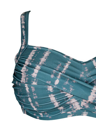 Góra od bikini z nadrukiem, Tie Dye AOP, Packshot image number 2
