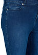 Jeansy Ellen typu bootcut z niewykonczonym brzegiem, Blue denim, Packshot image number 2