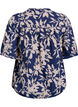 Bluzka z nadrukiem i rekawami 1/2, Niebieskie, Packshot image number 1