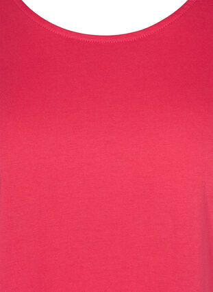 Koszulka z mieszanki bawelny, Raspberry, Packshot image number 2